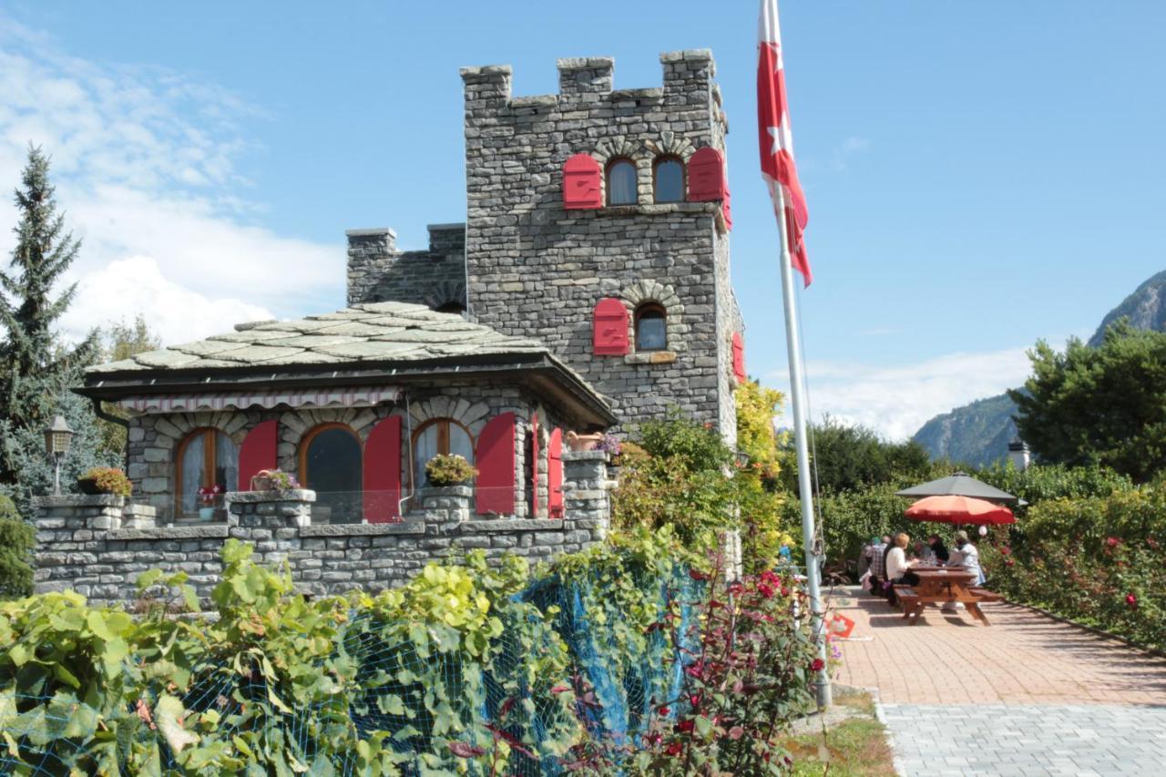 Bed and Breakfast Castel de Daval Sierre Exterior foto